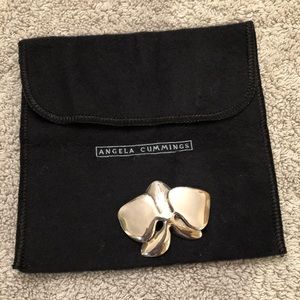 Angela Cummings 925 Sterling Orchid Brooch Pin